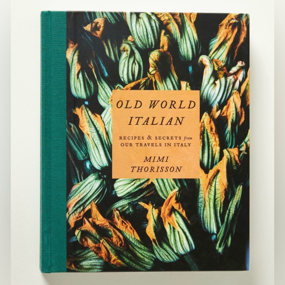 COPY - NWT Anthropologie Old World Italian coffee table book/cookbook.